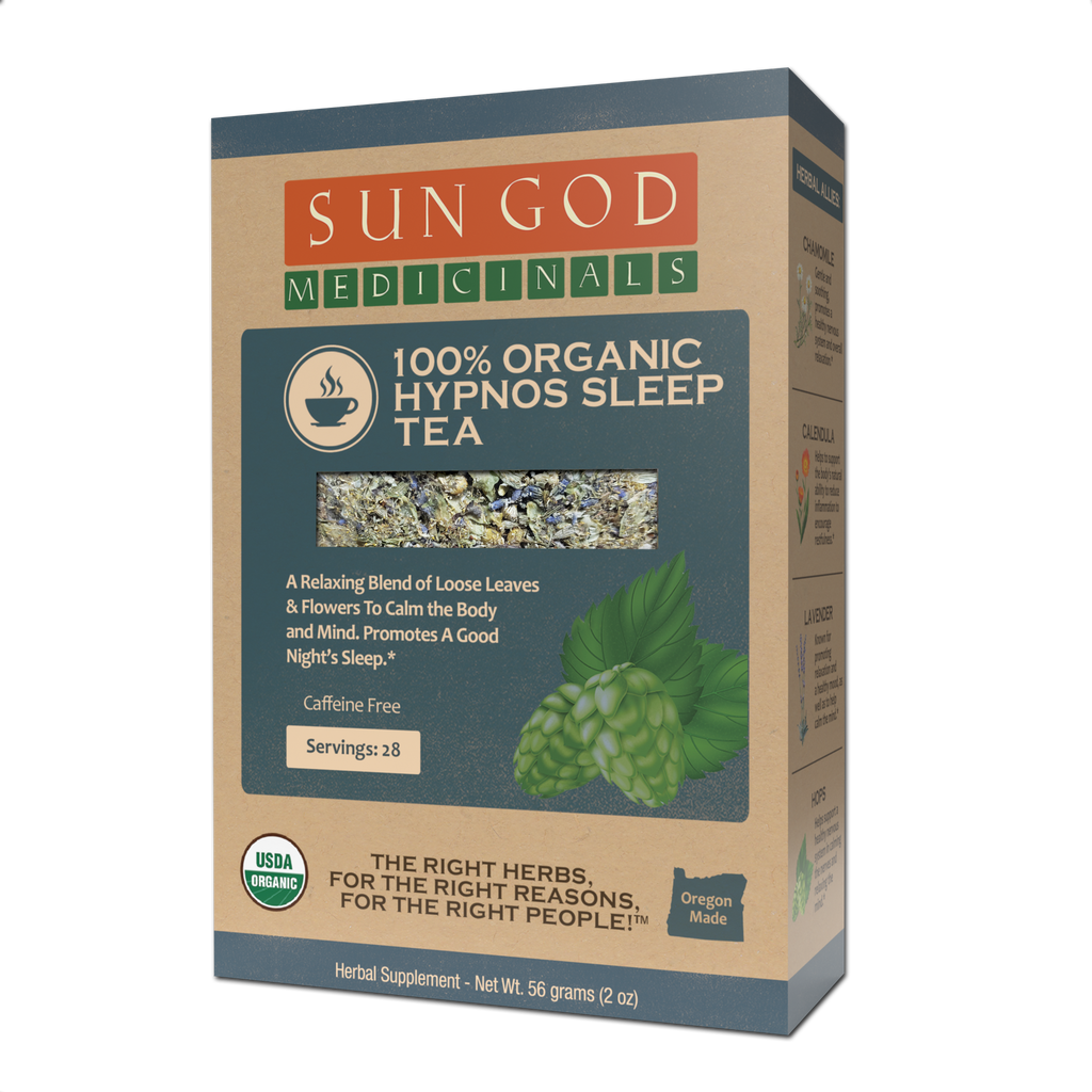 Hypnos Sleep Organic Herbal Tea Zpaxo 2 oz
