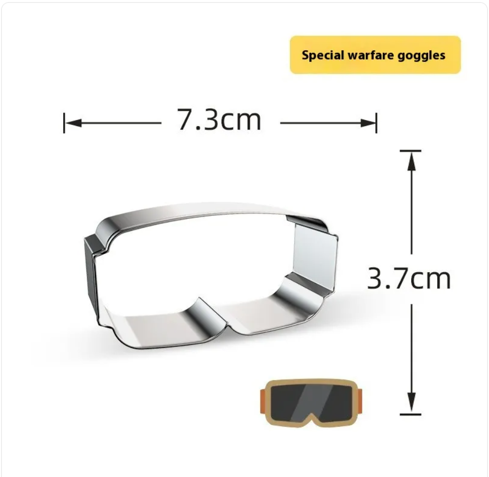 Military Shaped Cookie Cutter Zpaxo