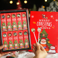 Creative Christmas Candy Star Lollipops Gift for Friends Zpaxo Christmas starry gift box (10 pcs) new strawberry flavor