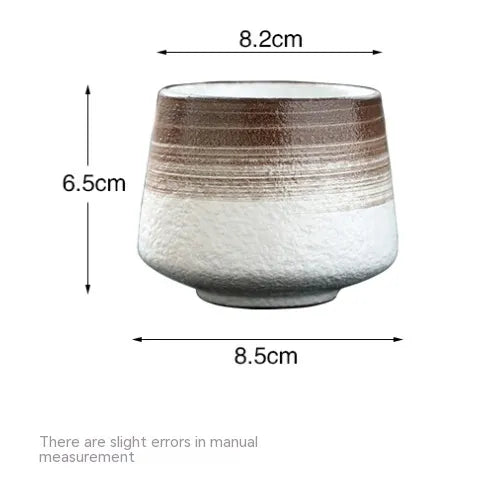 Retro Stoneware Ceramic Cup Zpaxo
