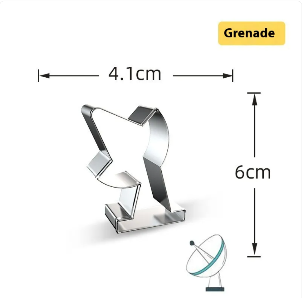 Military Shaped Cookie Cutter Zpaxo