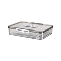 Dumpling Box Freezer Safe Storage Container Zpaxo Transparent Gray-First floor 305x245x76 mm