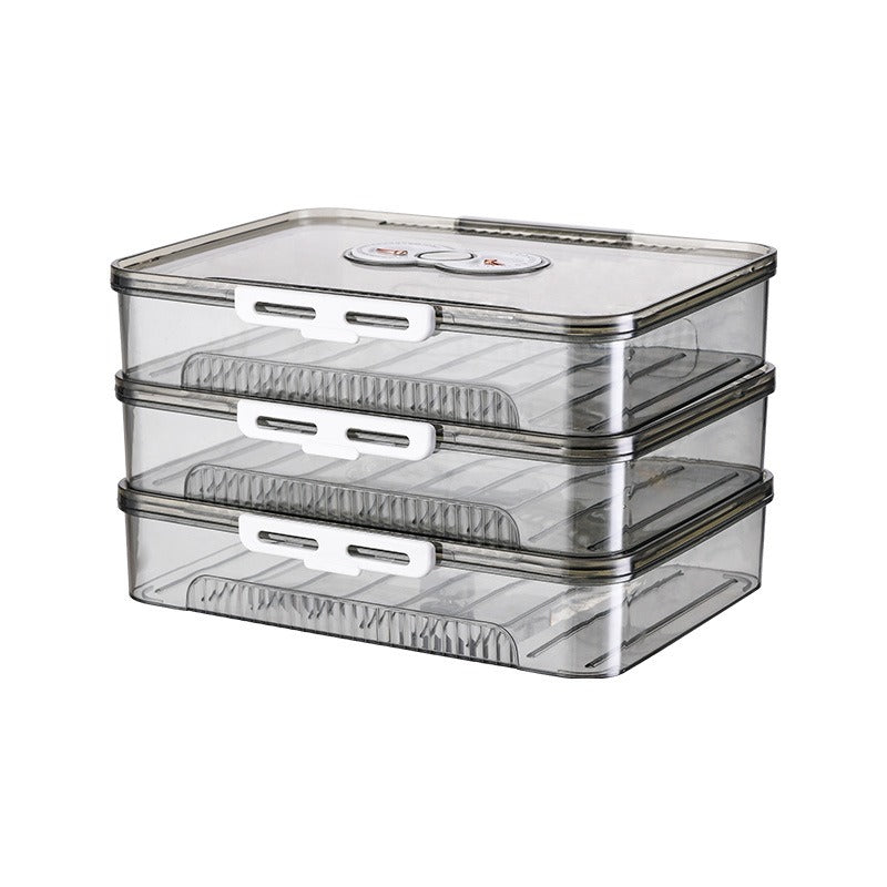 Dumpling Box Freezer Safe Storage Container Zpaxo