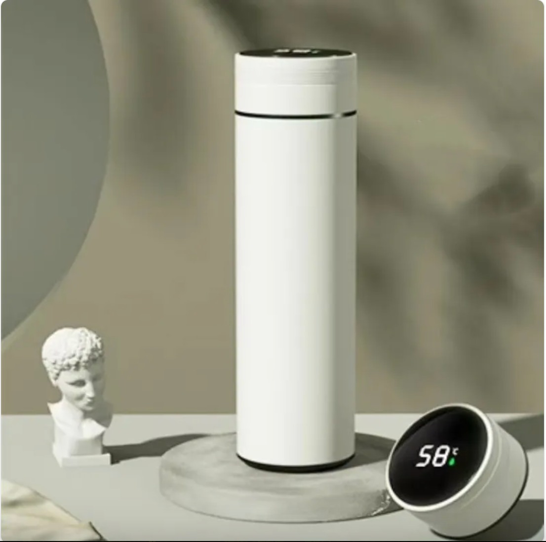 Smart Temperature Display Insulated Stainless Steel Cup Zpaxo