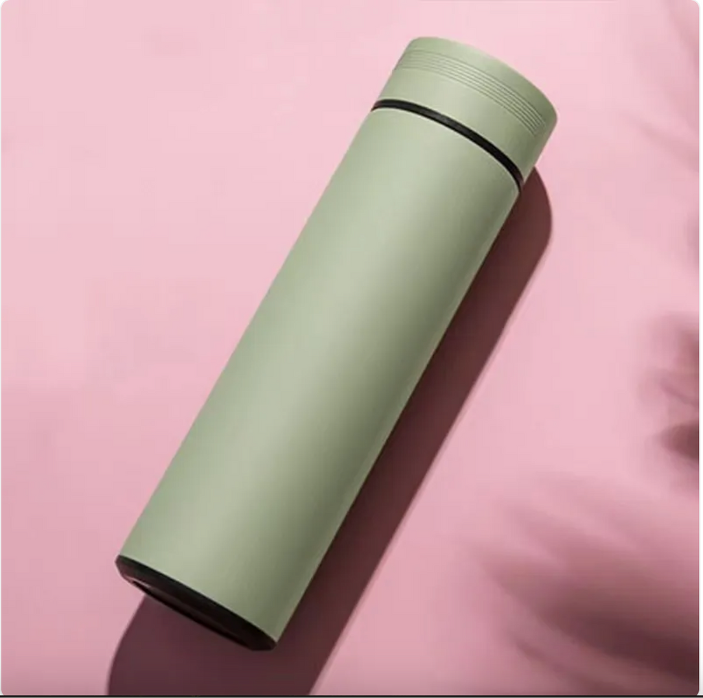 Smart Temperature Display Insulated Stainless Steel Cup Zpaxo Green