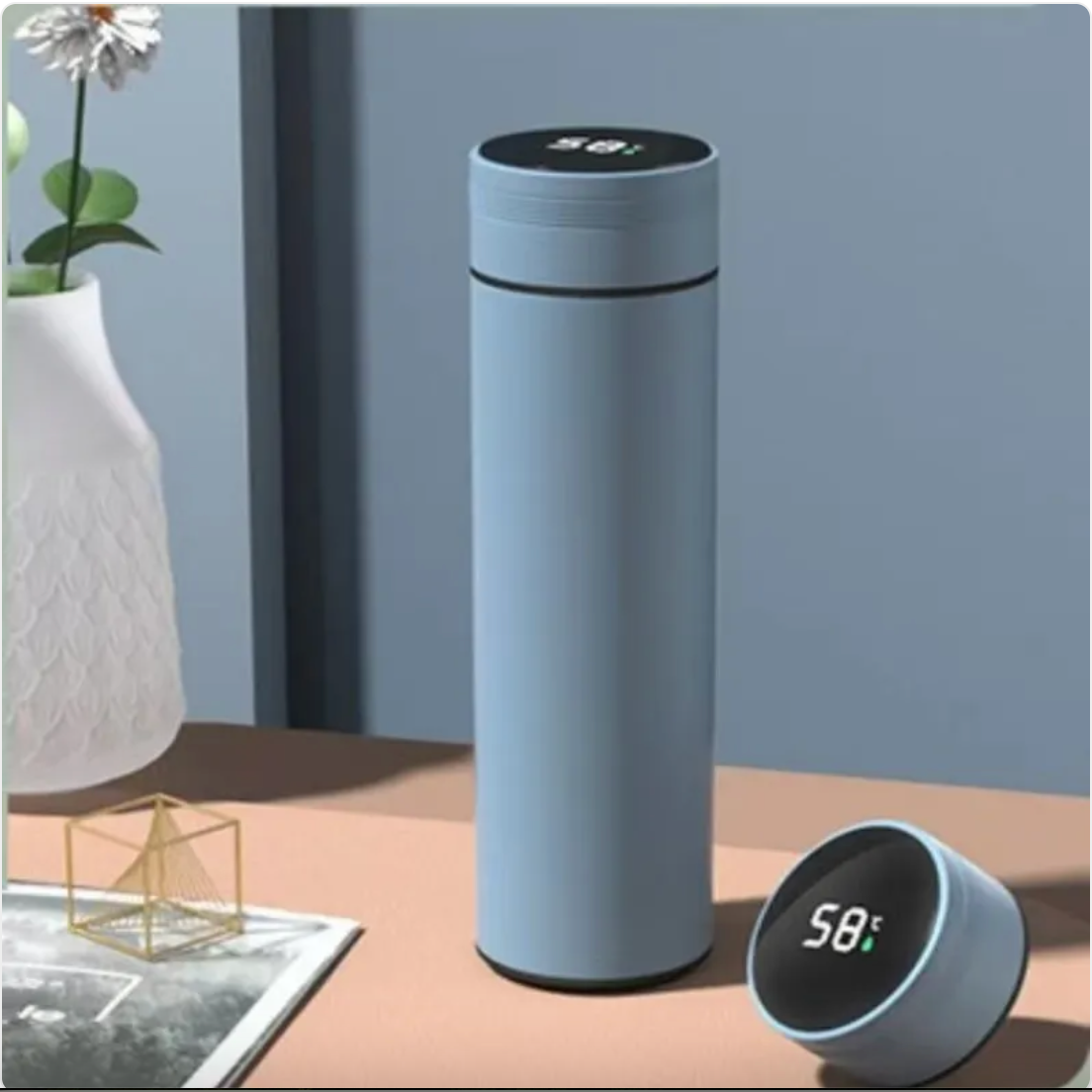 Smart Temperature Display Insulated Stainless Steel Cup Zpaxo