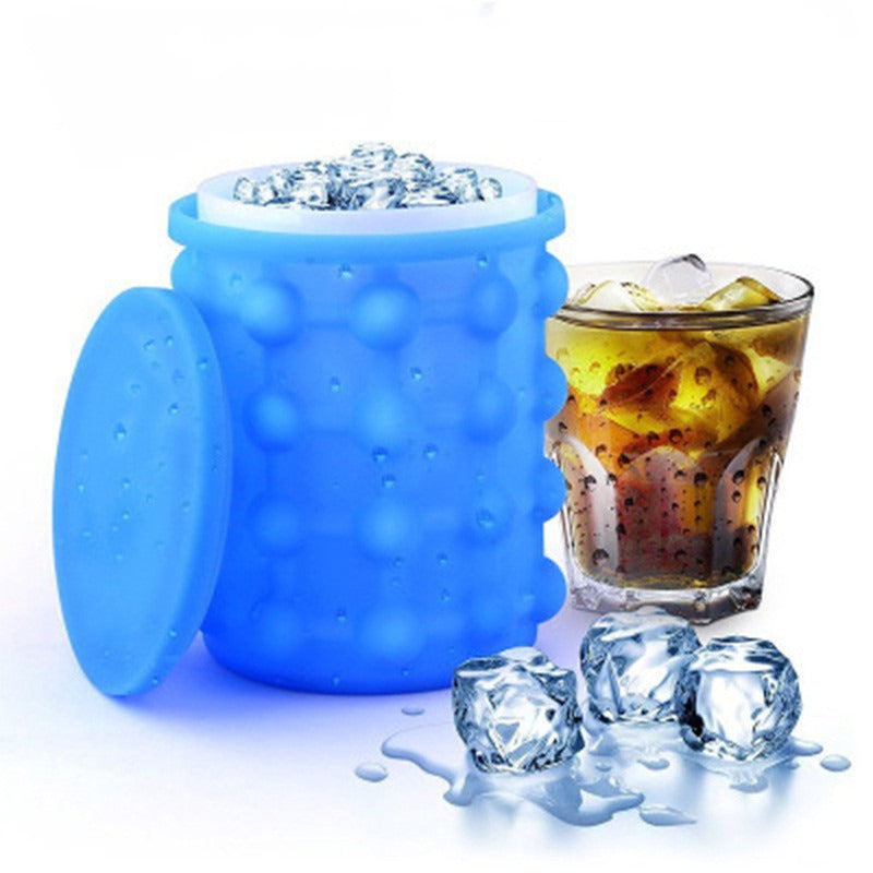 Whiskey Round Barrel 3D Champagne Ice Bucket Zpaxo